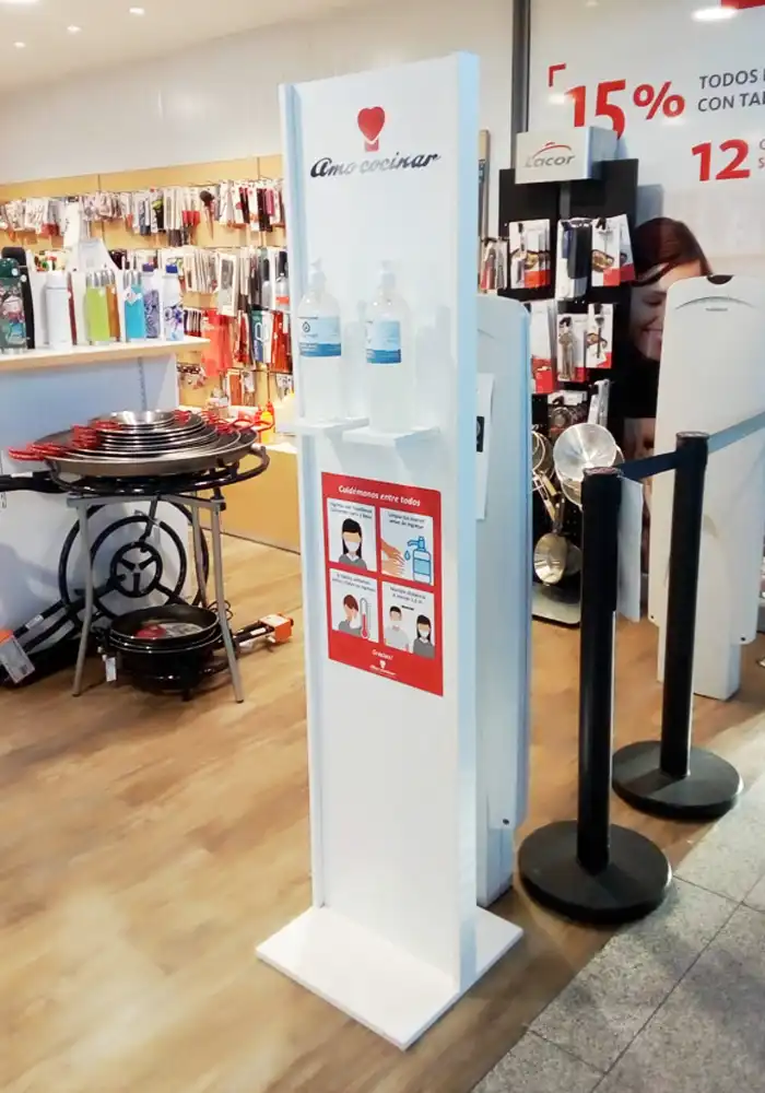 Tótem dispensador