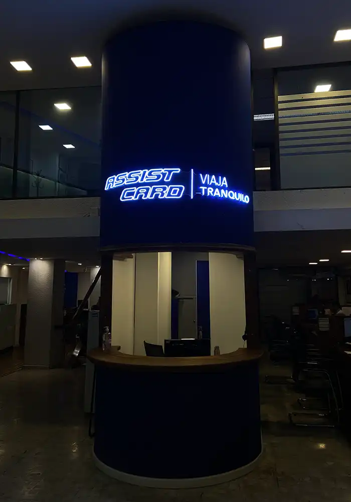 Logo en neón LED