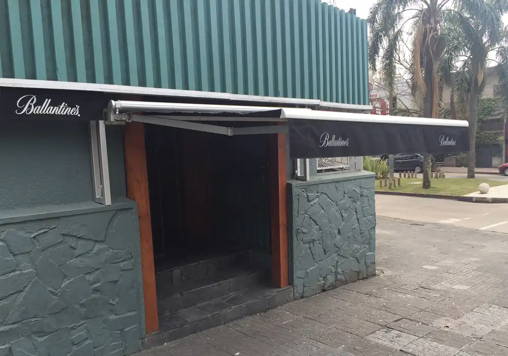 Toldo brazo extensible