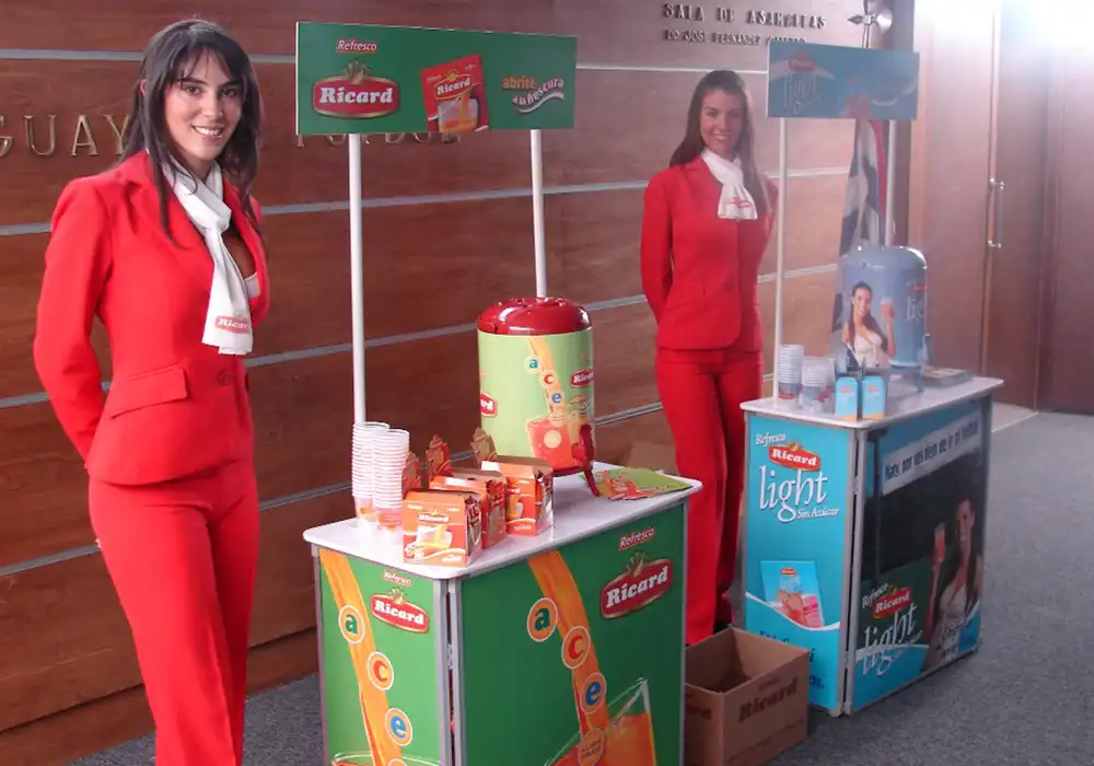 Stand de promociones